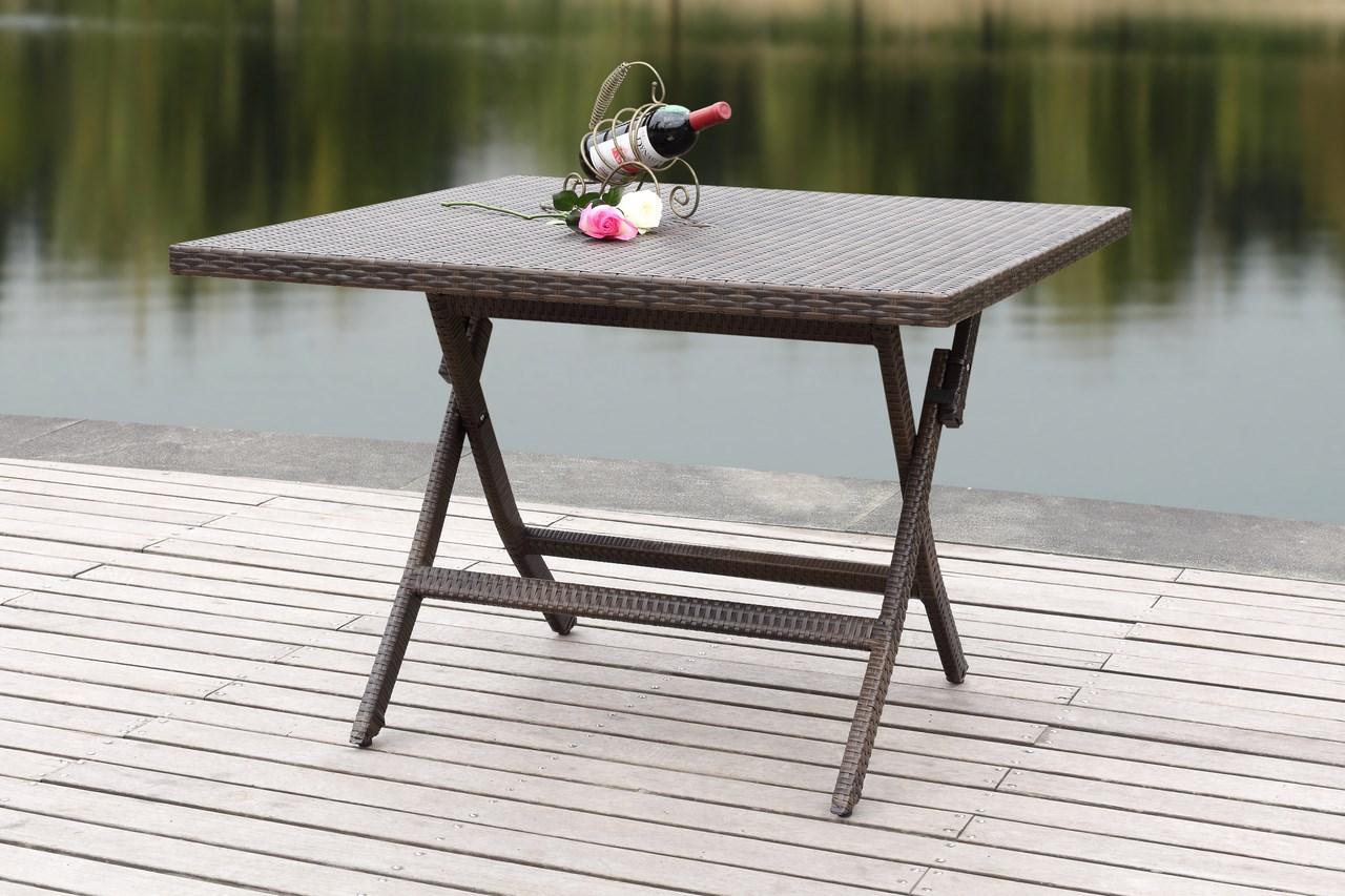 Safavieh Samana Sqaure Folding Table | Outdoor Tables |  Modishstore  - 2