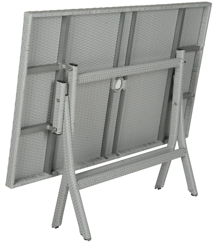 Safavieh Dilettie Rectangle Folding Table | Outdoor Tables | Modishstore - 5