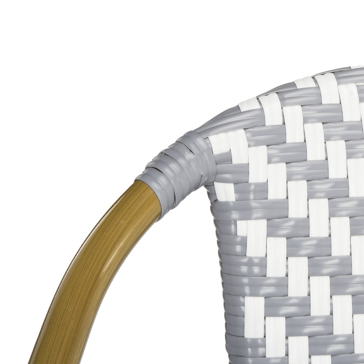 Safavieh Dandra Herringbone Rattan Settee | Outdoor Stools & Benches | Modishstore - 8