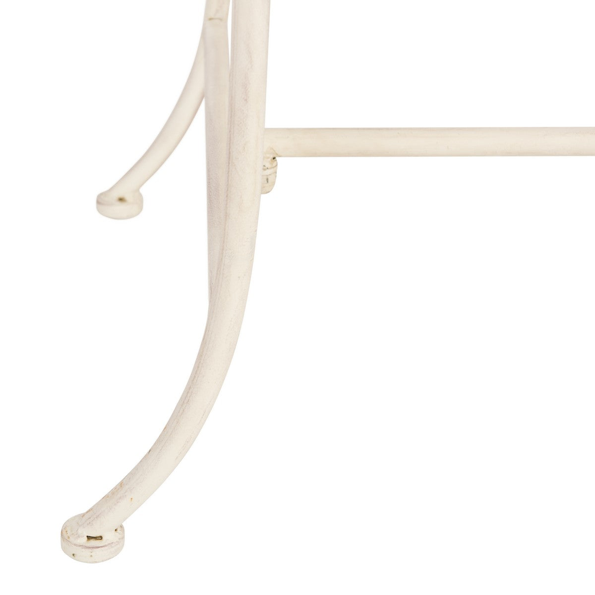 Safavieh Adina Wrought Iron 51.25-Inch W Outdoor Garden Bench | Outdoor Stools & Benches | Modishstore - 4