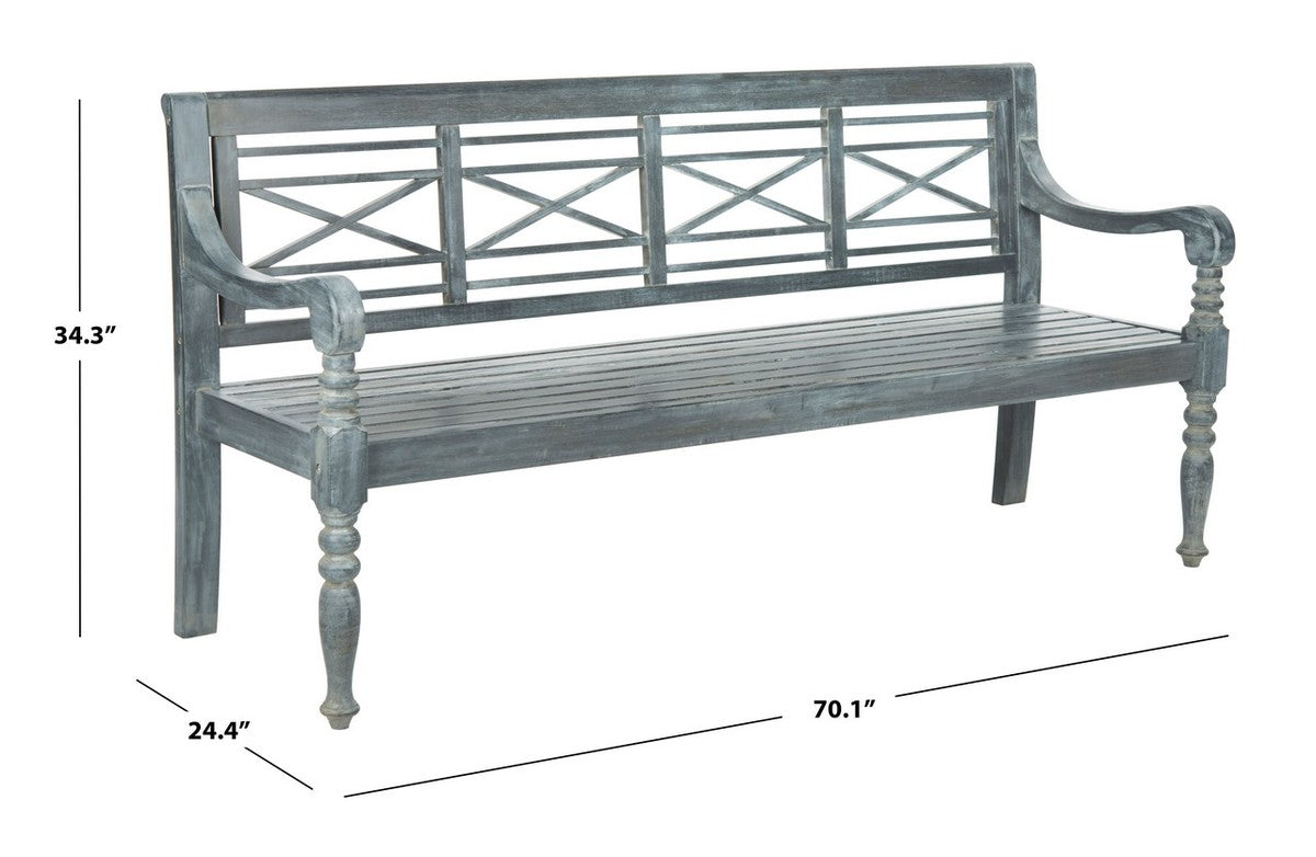 Safavieh Karoo Bench | Outdoor Stools & Benches | Modishstore - 9