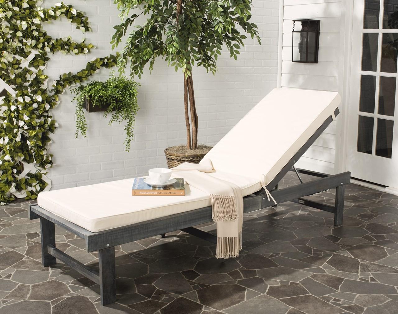 Safavieh Inglewood Chaise Lounge Chair | Outdoor Recliners & Lounge Chairs | Modishstore - 7