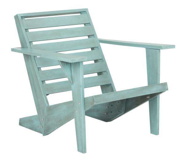 Safavieh  Lanty Adirondack Chair | Outdoor Chaise Lounges |  Modishstore  - 5