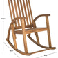 Safavieh Clayton Rocking Chair | Rocking Chairs |  Modishstore  - 3
