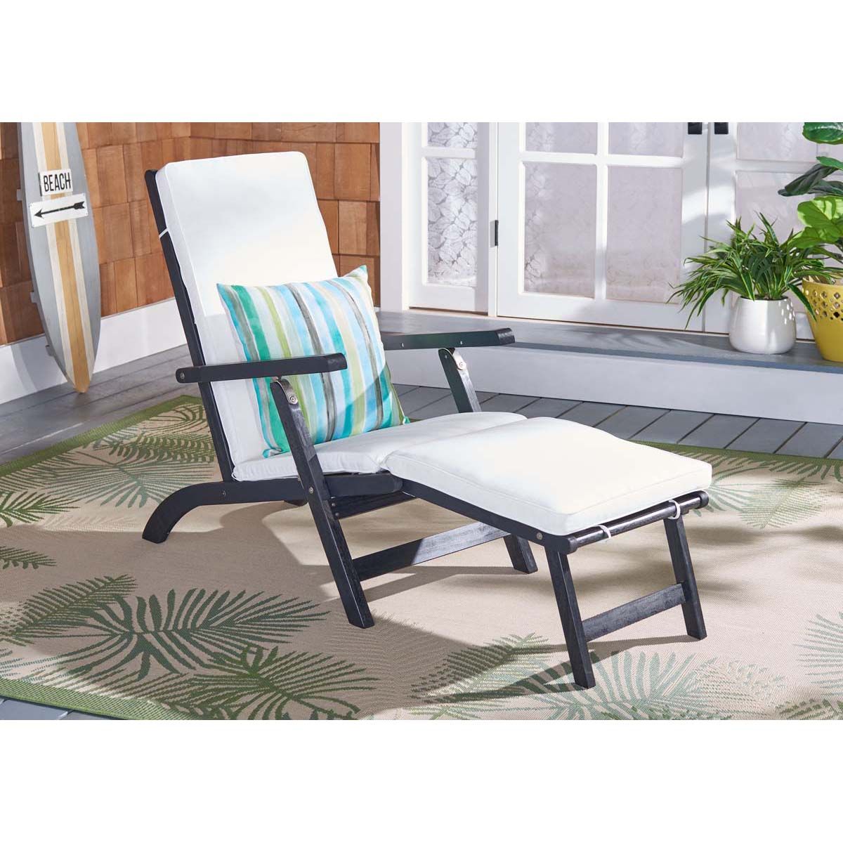 Safavieh Palmdale Lounge Chair | Outdoor Chaise Lounges | Modishstore - 22
