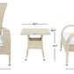 Safavieh Edna 3Pc Lounge Set | Outdoor Chairs |  Modishstore  - 17