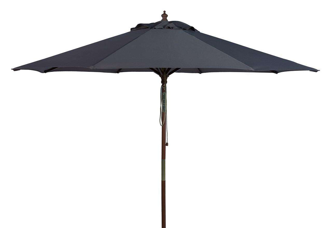 Safavieh Cannes 9Ft Wooden Outdoor Umbrella | Umbrellas |  Modishstore  - 2