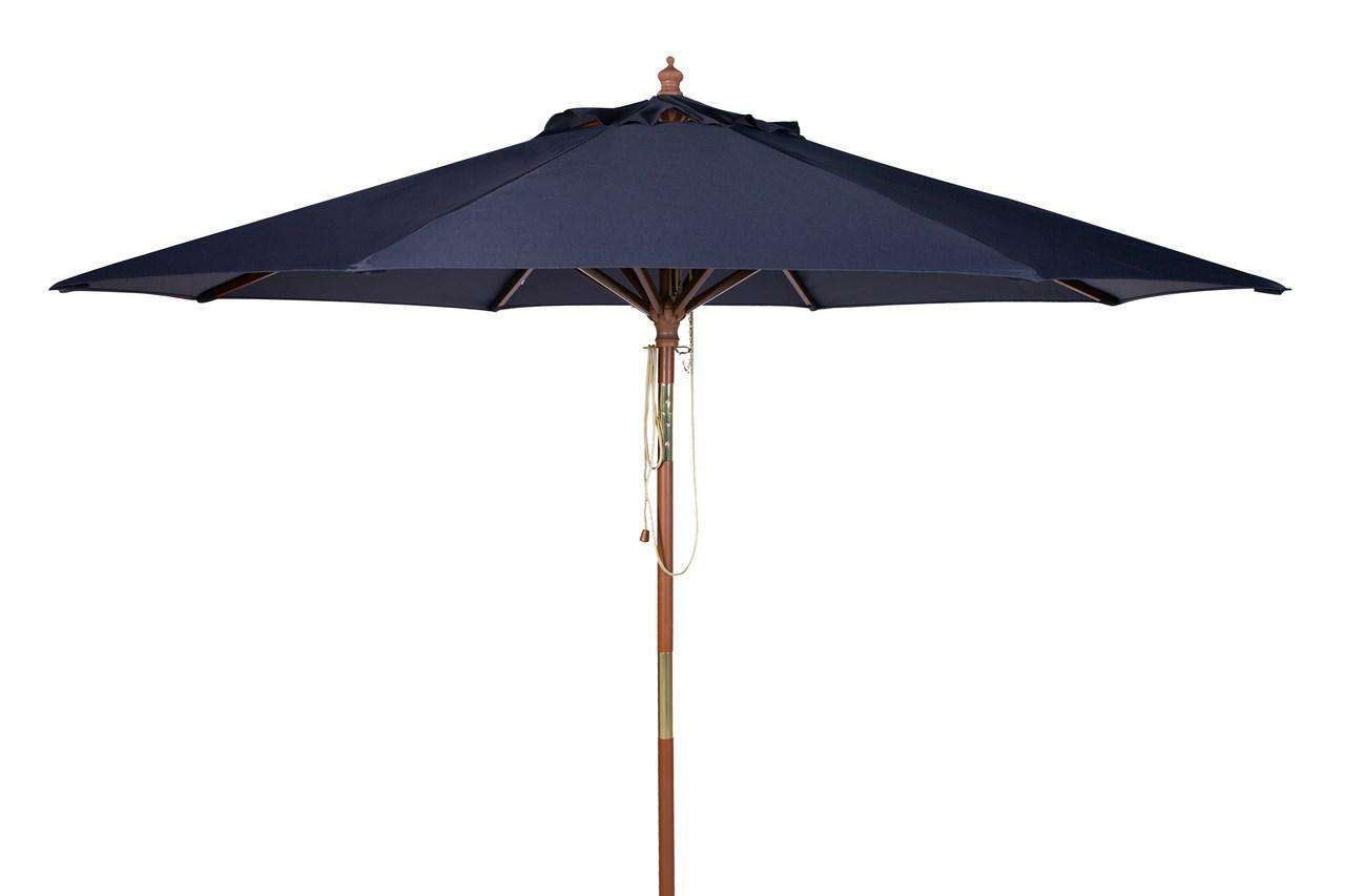 Safavieh Cannes 9Ft Wooden Outdoor Umbrella | Umbrellas |  Modishstore  - 3