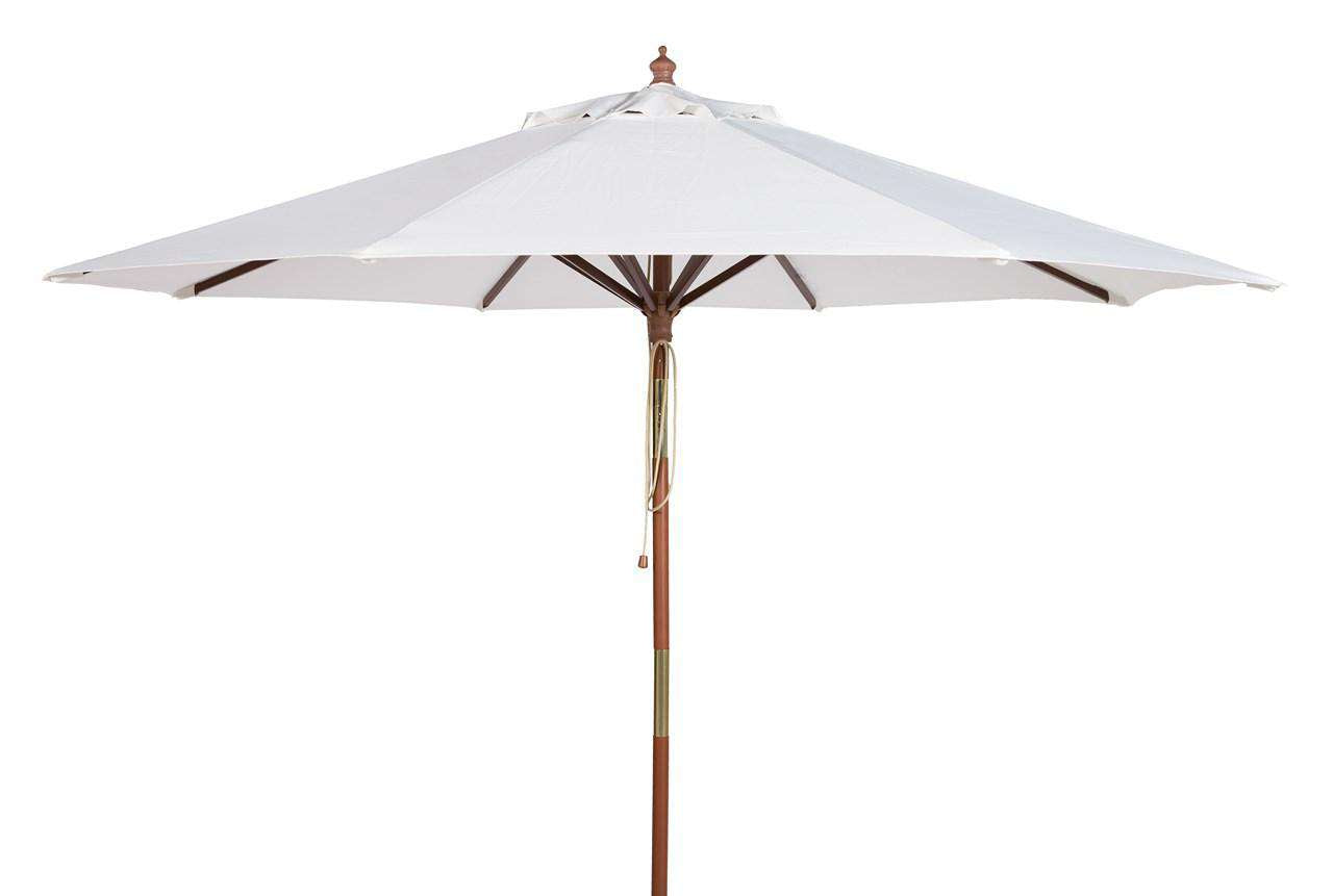 Safavieh Cannes 9Ft Wooden Outdoor Umbrella | Umbrellas |  Modishstore  - 5