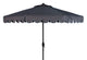 Safavieh Venice Single Scallop 9Ft Crank Outdoor Push Button Tilt Umbrella | Umbrellas |  Modishstore  - 2