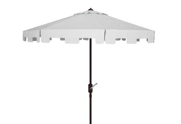 Safavieh Zimmerman 11Ft Rnd Market Umbrella | Umbrellas | Modishstore - 3