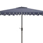 Safavieh Elegant Valance 6.5 X 10 Ft Rect Umbrella | Umbrellas |  Modishstore 