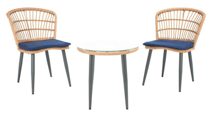 Safavieh Prenza 3Pc Lounger Set | Outdoor Chairs |  Modishstore  - 4