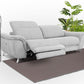 Divani Casa Paul - Contemporary Grey Fabric 3-Seater Sofa w/ Electric Recliners | Modishstore | Sofas