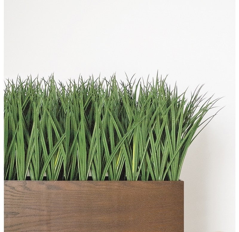 Grass: Liriope in Linear Planter with Legs - Gold Leaf Design Group | Planters, Troughs & Cachepots | Modishstore - 3