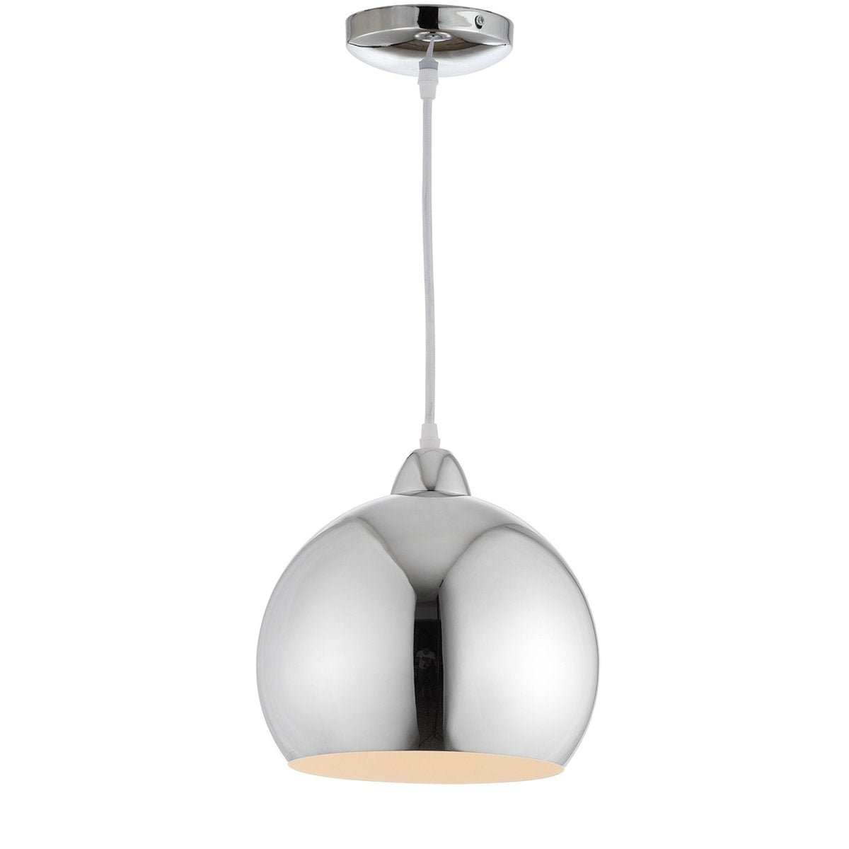 Safavieh Sabine Pendant - Chrome | Pendant Lamps | Modishstore - 3