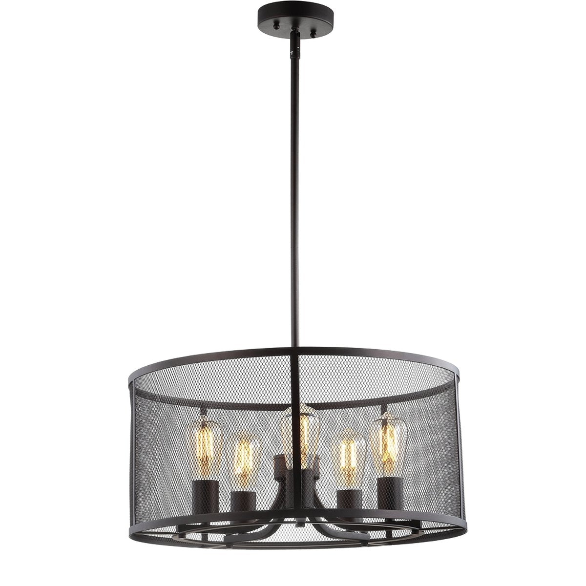 Safavieh Kane Pendant - Dark Grey | Pendant Lamps | Modishstore - 3