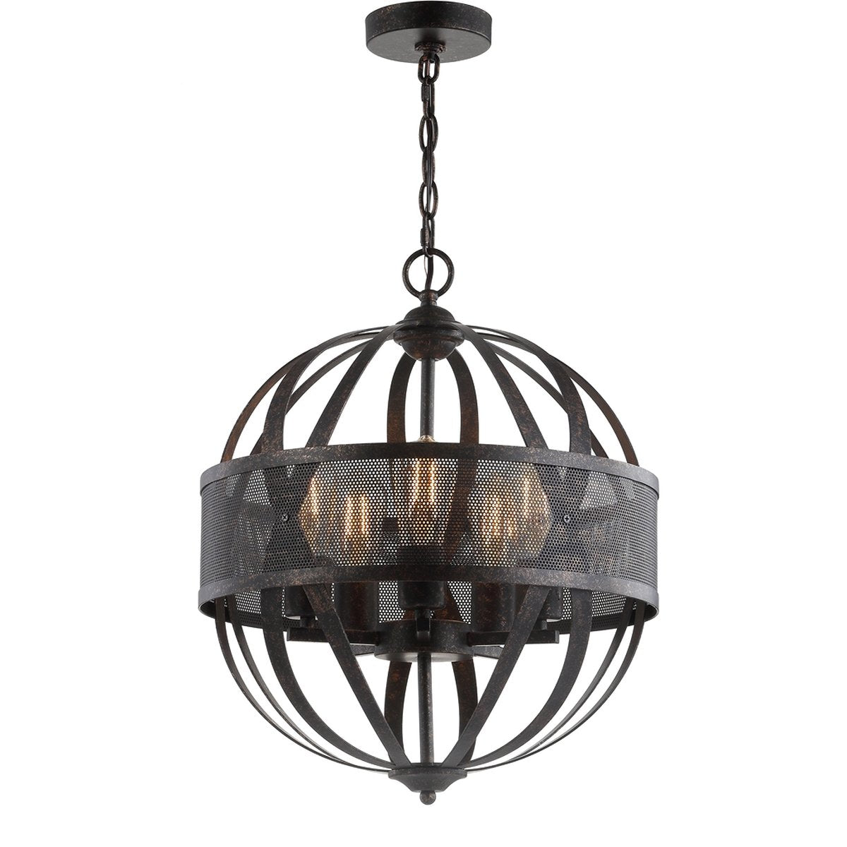 Safavieh Colby Pendant - Dark Grey | Pendant Lamps | Modishstore - 3
