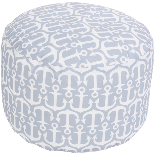 Surya Poufs Cylinder Pouf - Coastal - POUF-303 | Poufs | Modishstore-6
