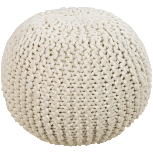 Surya Poufs Sphere Pouf - Textural - POUF-78 | Poufs | Modishstore-2