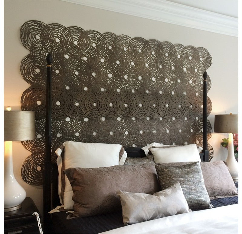 Handmade Paper, 'Solar' Grey by Gold Leaf Design Group | Wall Decor | Modishstore - 5