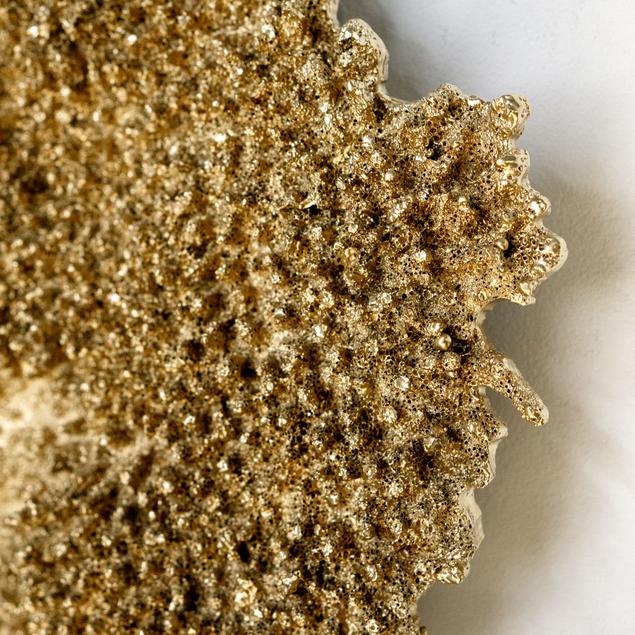 Coral 18"OD, Gold, Wall Art By Gold Leaf Design Group | Wall Art | Modishstore - 3