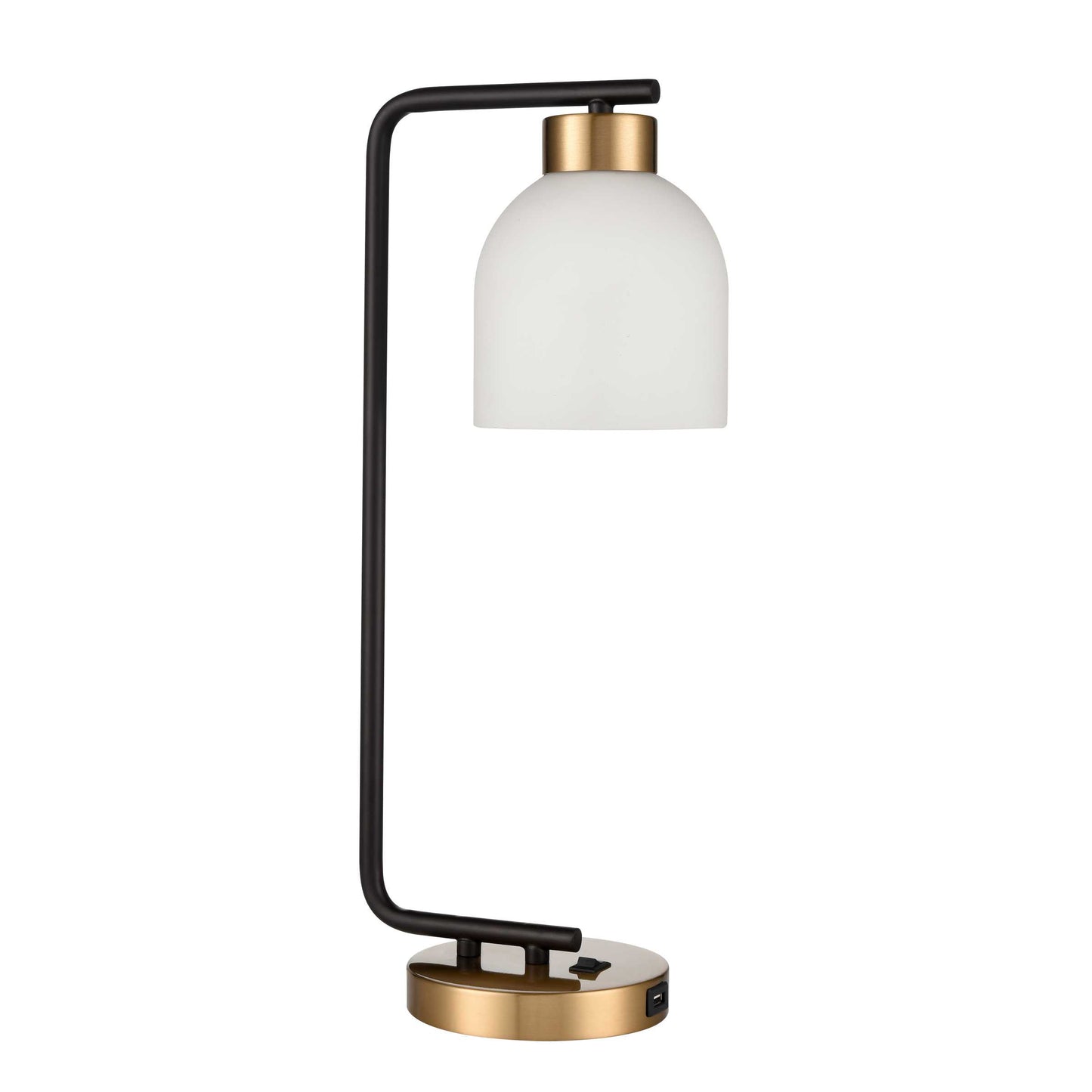 Paxford 19'' High 1-Light Desk Lamp - Black By ELK |Table Lamps |Modishstore - 3