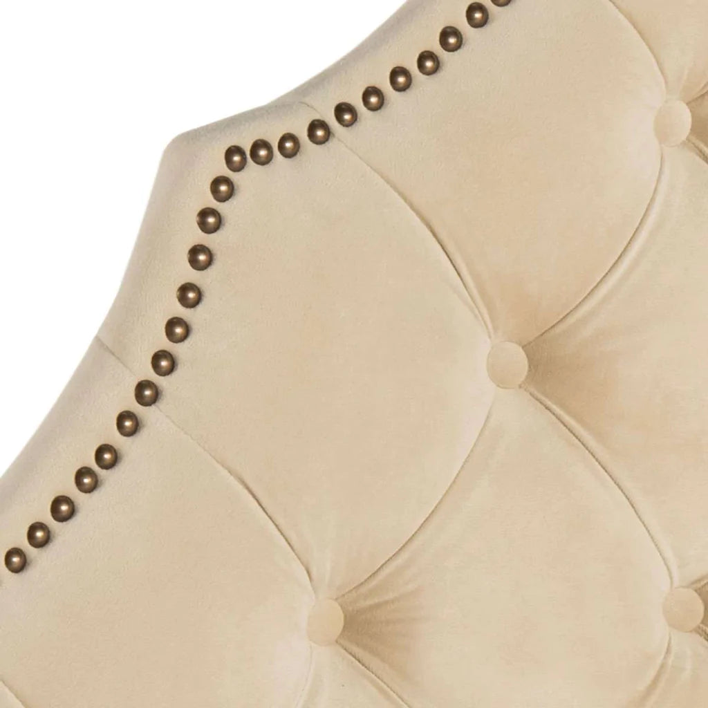 Safavieh Arebelle Twin Headboard Twin Size - Buckwheat | Headboards | Modishstore - 3