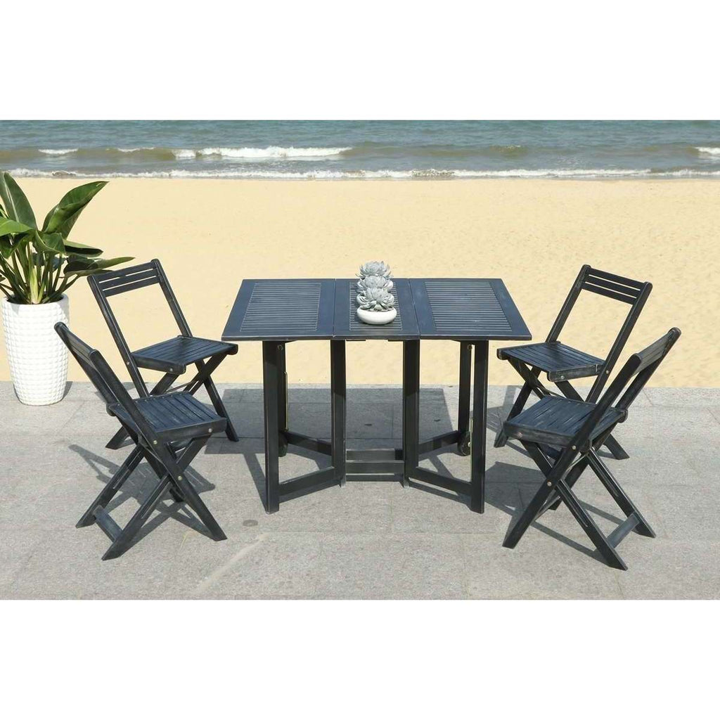 Safavieh Arvin Table And 4 Chairs | Outdoor Dining Sets | Modishstore - 14