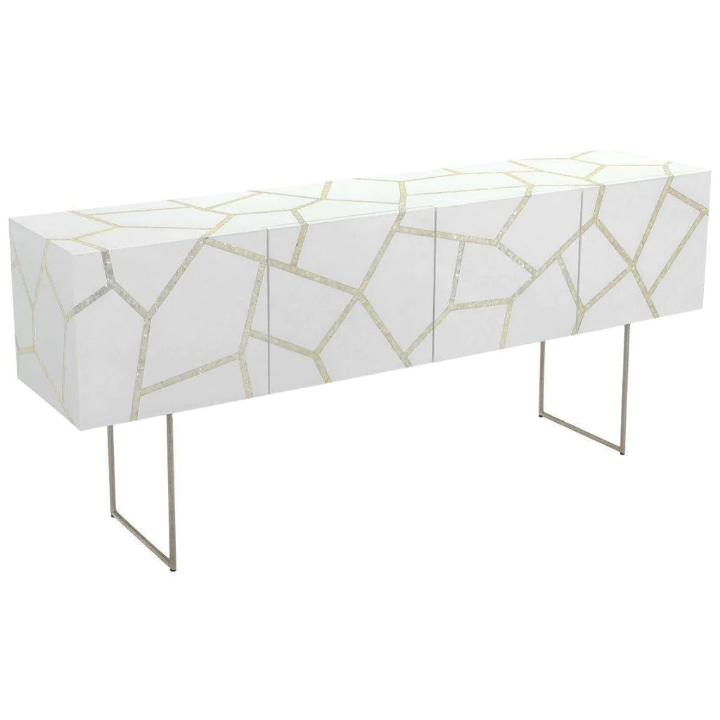 Safavieh Ashley Buffet - White | Cabinets | Modishstore - 7