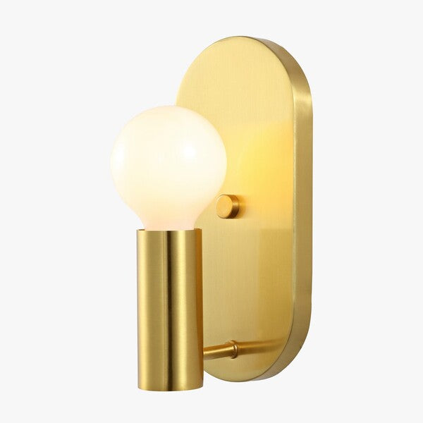 Safavieh Irima Wall Sconce Set Of 2 - Satin Brass | Sconces | Modishstore - 3