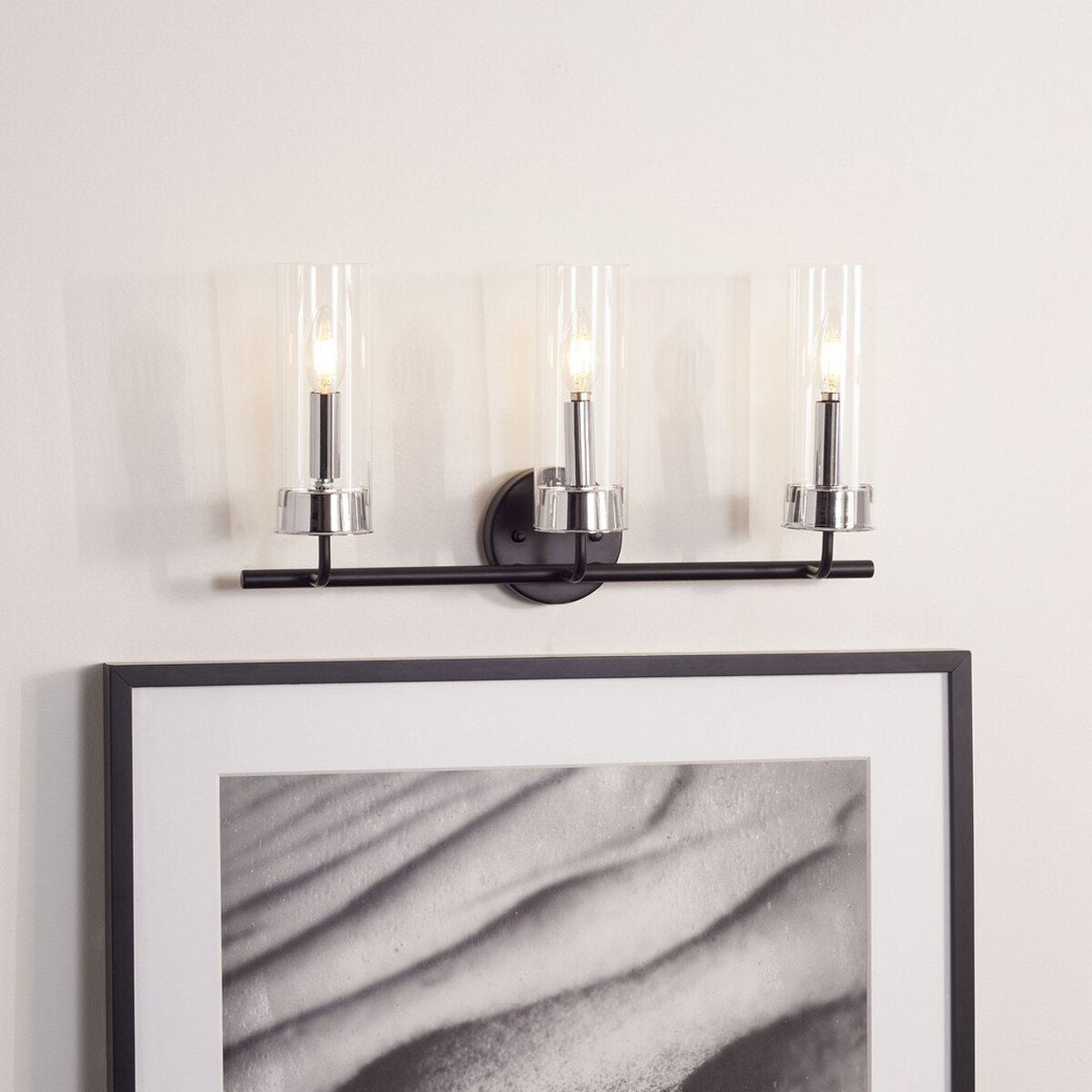 Safavieh Remery Vanity Sconce - Matte Black | Sconces | Modishstore - 3