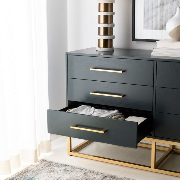 Safavieh Estelle Dresser - Teal | Dressers | Modishstore - 5