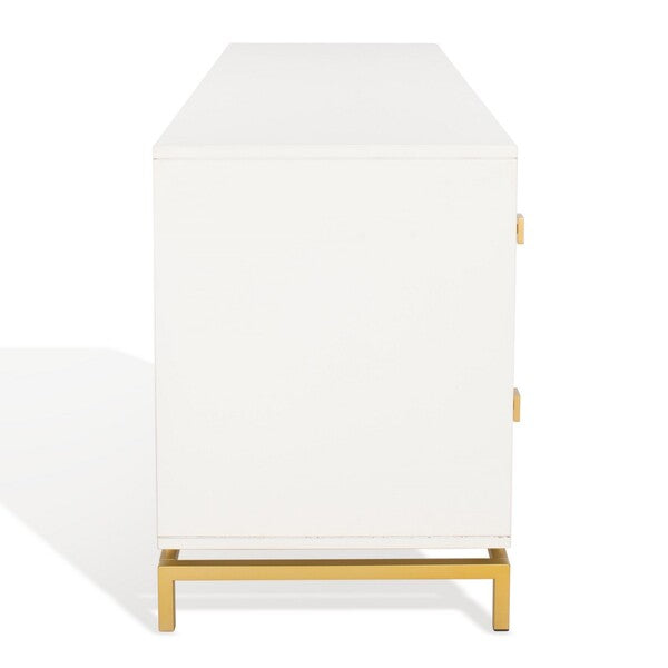 Safavieh Claudette 4 Drawer Dresser - White | Dressers | Modishstore - 5