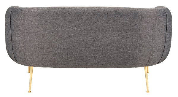 Safavieh Alena Loveseat - Gray | Loveseats | Modishstore - 5