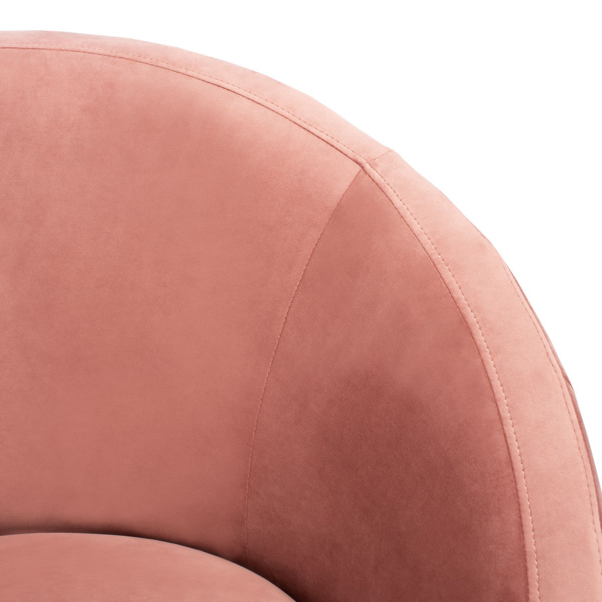 Safavieh Razia Channel Tufted Loveseat - Dusty Rose | Loveseats | Modishstore - 5