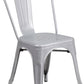 Flash Furniture Metal Indoor-Outdoor Stackable Chair | Outdoor Chairs | Modishstore-4