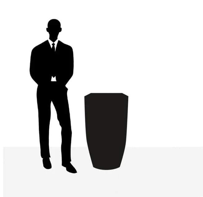 Fiberglass Large Barrel Wood Grain, GLOSS By Gold Leaf Design Group | Planters, Troughs & Cachepots | Modishstore - 4