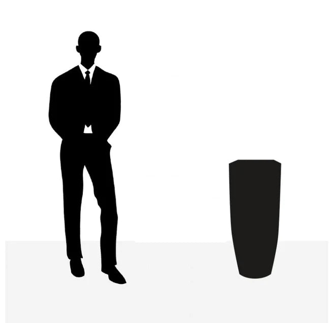 Fiberglass Small Barrel Planter, Brz/BK, By Gold Leaf Design Group | Planters, Troughs & Cachepots | Modishstore - 3