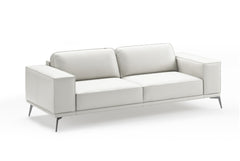 Coronelli Collezioni Soho - Contemporary Italian White Leather Sofa
