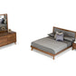 Nova Domus Soria Modern Grey & Walnut Bedroom Set | Bedroom Sets | Modishstore - 3