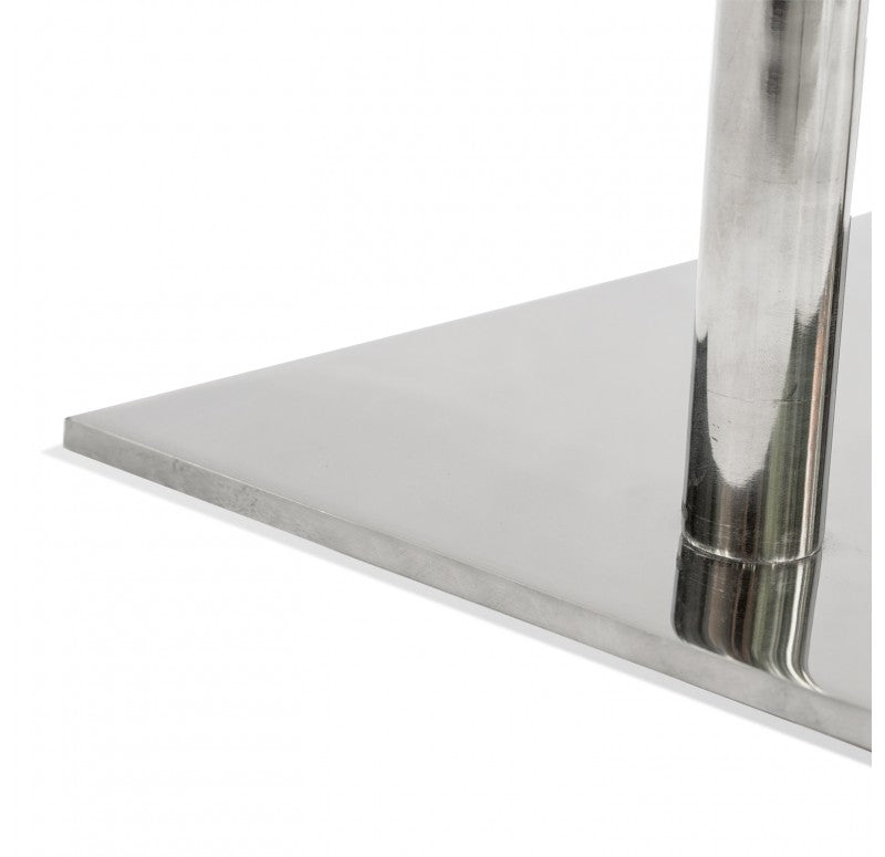 Bambo Stainless Pole Stand by Gold Leaf Design Group | Stands | Modishstore - 5