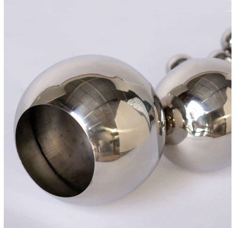 Cactus 10.5"H Ball Sculpture Gold Leaf Design Group | Sculptures | Modishstore - 4