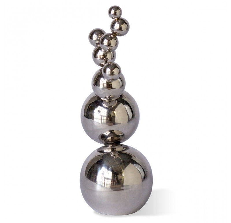 Cactus 16.5"H Ball Sculpture | Sculptures | Modishstore - 5