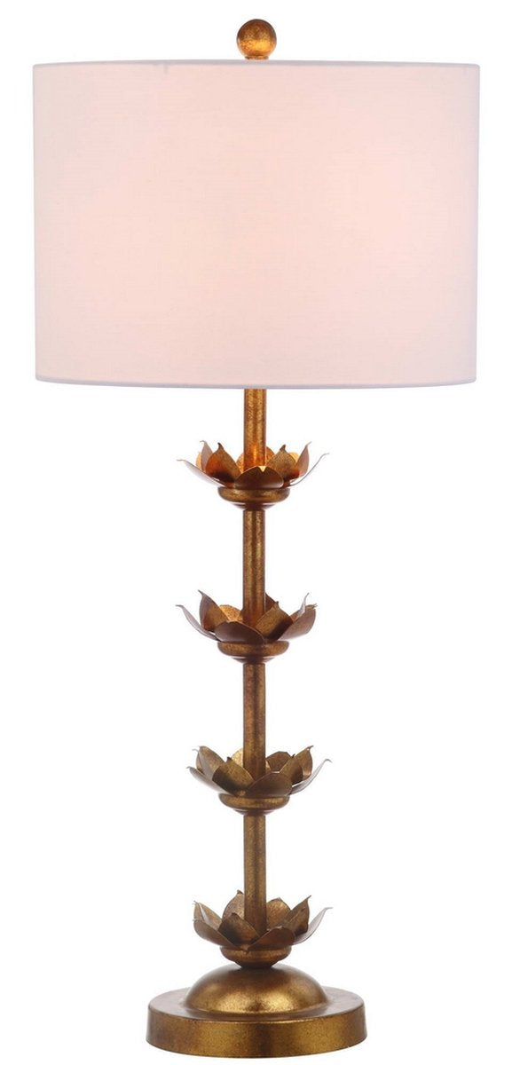 Safavieh Lani Leaf 32-Inch H Table Lamp Set Of 2 - Antique Gold | Table Lamps | Modishstore - 3