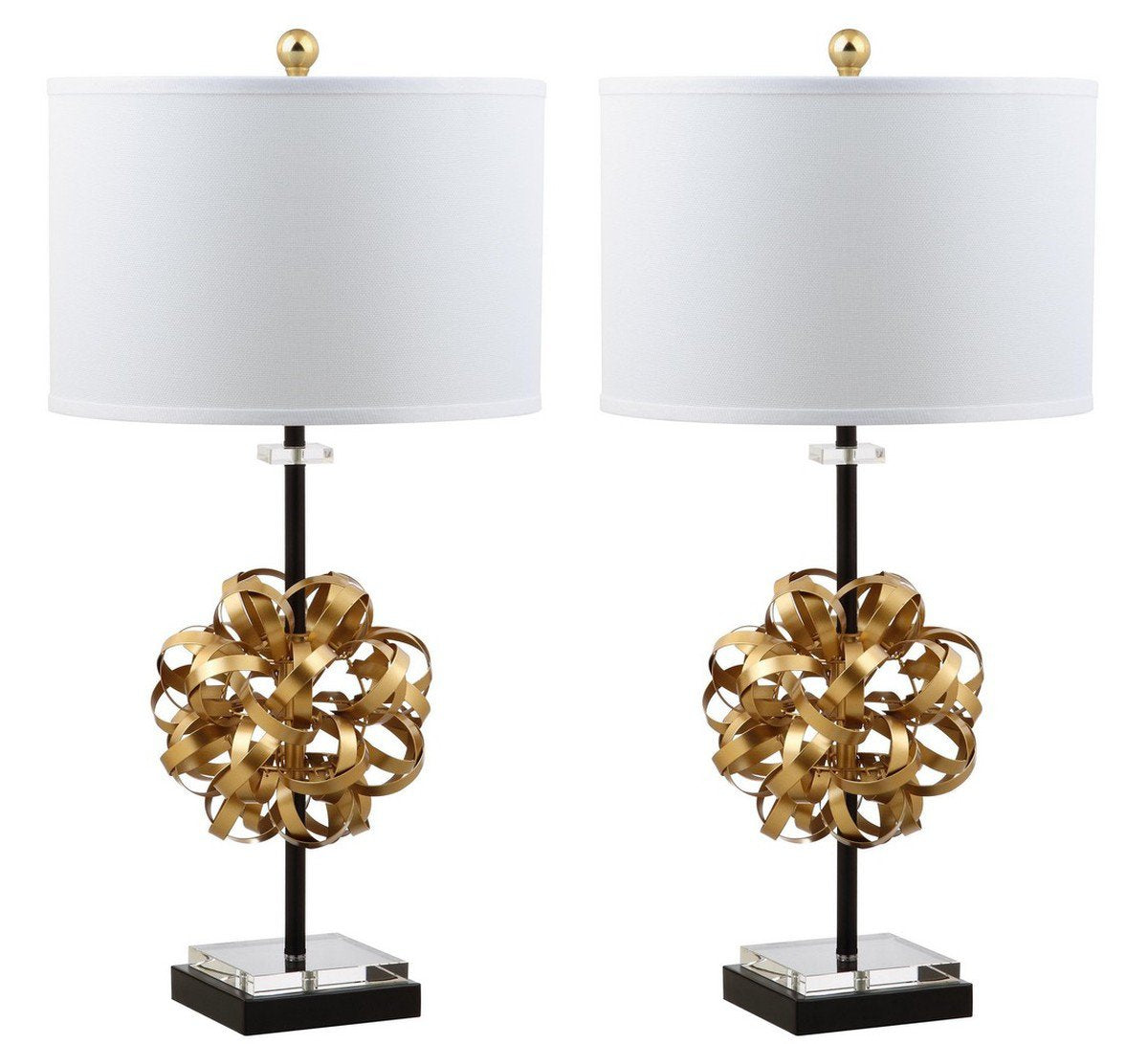 Safavieh Lionel Table Lamp Set Of 2 - Gold | Table Lamps | Modishstore - 2