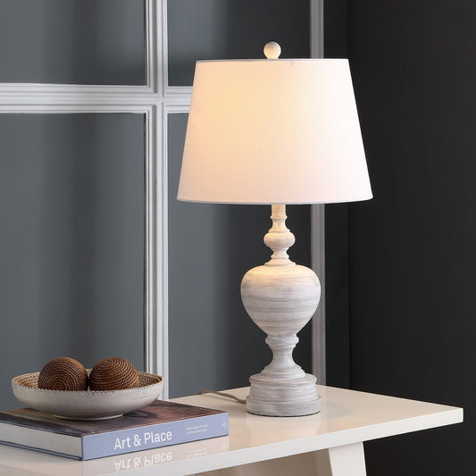 Safavieh Alban Table Lamp Set Of 2 - White Wash | Table Lamps | Modishstore
