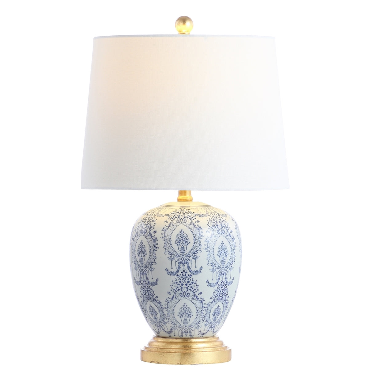 Safavieh Kalel Table Lamp Set Of 2 - Blue | Table Lamps | Modishstore - 3