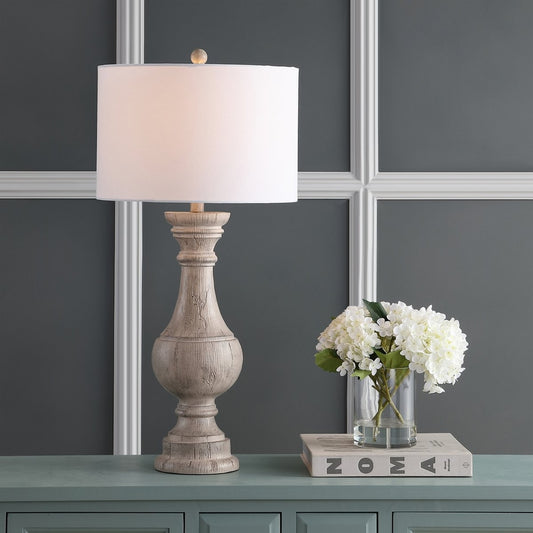 Safavieh Savion Table Lamp Set Of 2 - White Wash | Table Lamps | Modishstore