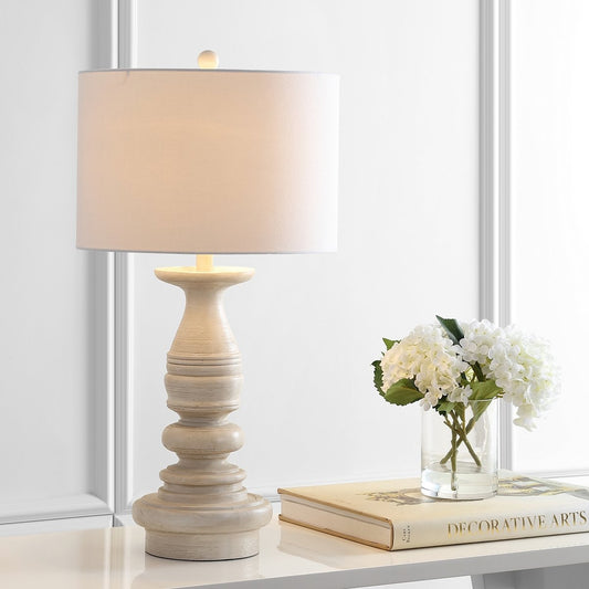 Safavieh Jareth Table Lamp Set Of 2 - White Wash | Table Lamps | Modishstore